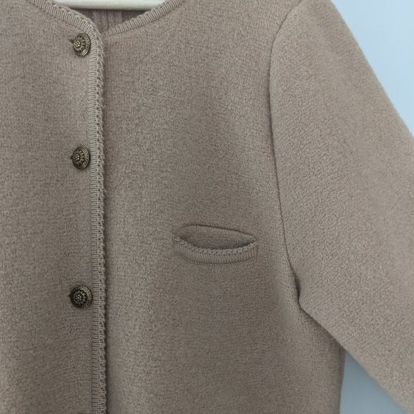 Vintage The Eagle's Eyes | Wool Sweater Cardigan - Picture 6 of 9